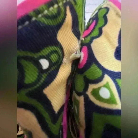 Lilly Pulitzer rare vintage corduroy the nutty professor capri pants - Picture 3 of 8